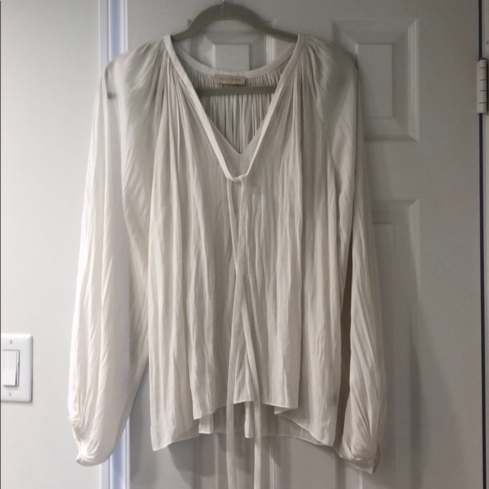 Ramy Brook Paris Tie-Neck blouse